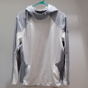 Under Armour Gray and White Performance Jacket